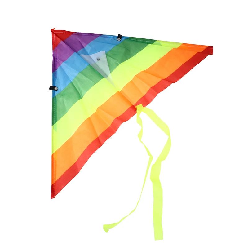 Rainbow Kite  With 50 Meter Kite Line Children Flying Bird Kites Windsock Outdoor Toys For Kids Gift Garden Cloth Toy