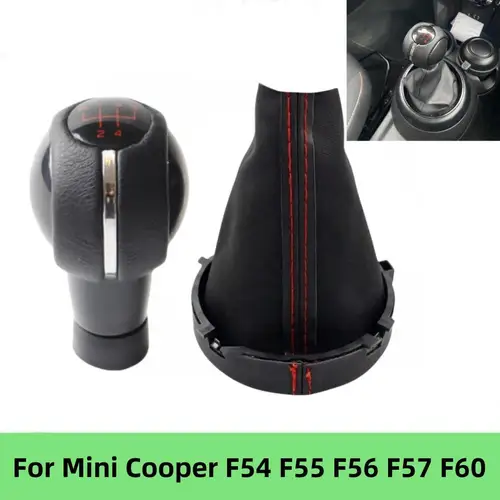 Perilla de cambio de marchas Manual de 5/6 velocidades para Mini Cooper F54, F55, F56, F57, F60