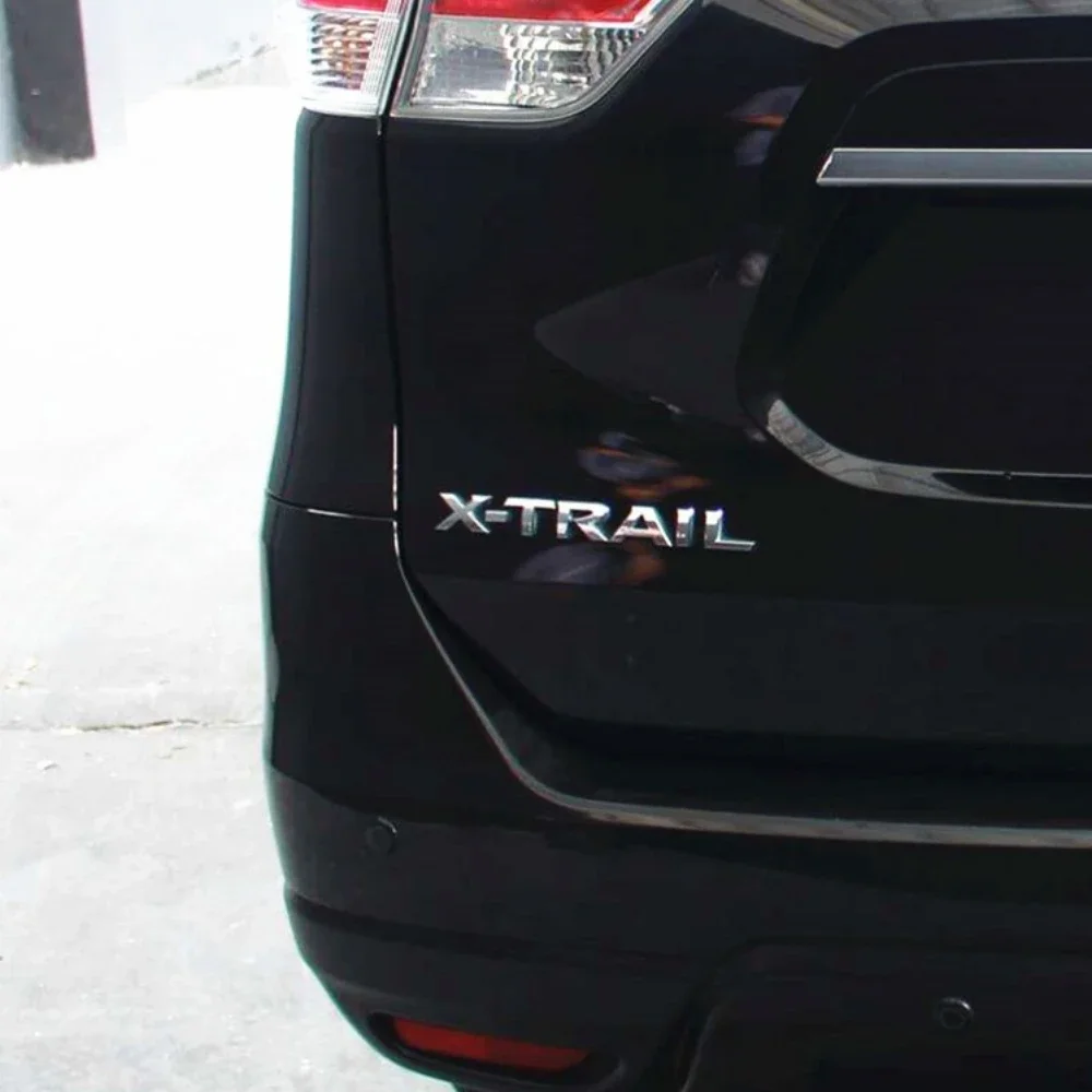 

1pcs 3D ABS X-TRAIL XTRAIL Car Letter Rear Tail Trunk Decals Emblem Badge Sticker for XTRAIL Decoration Auto Styling Accessories