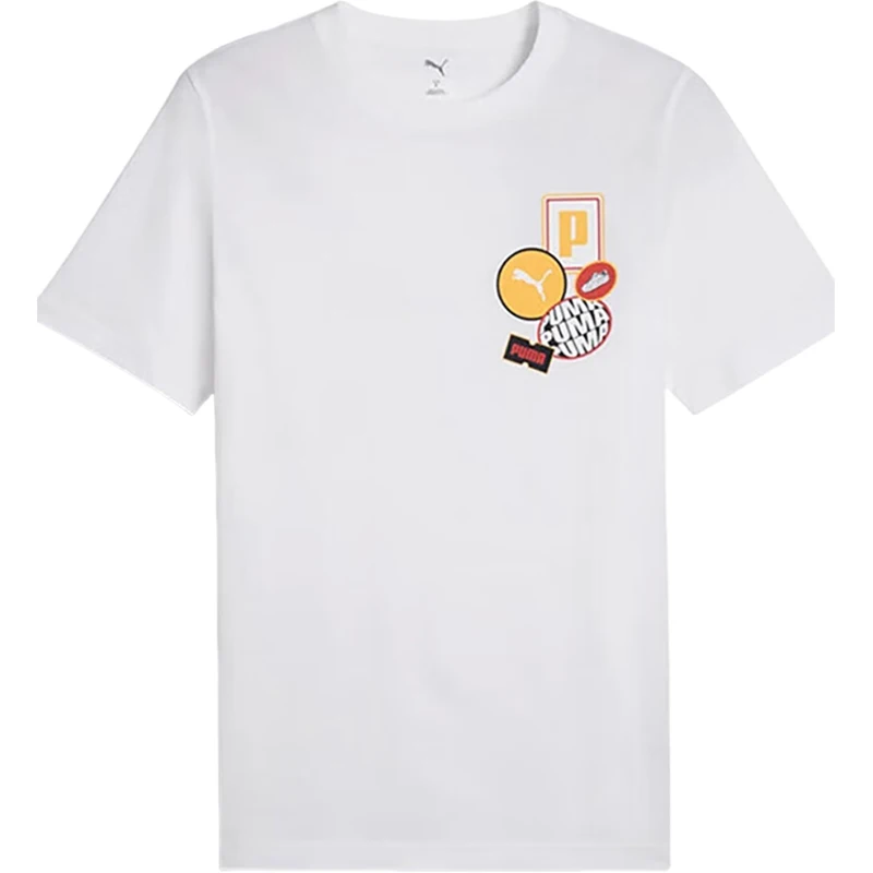 Puma Genuine ICON TEE Men's Casual Fashion Print Breathable Short-Sleeve 688949-02