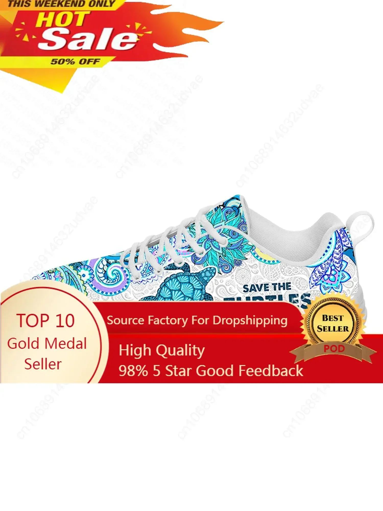 

Save The Turtles Sneakers Mens Womens Teenager Casual Cloth Shoes Canvas Running Shoes 3D Print Breathable Lightweight shoe