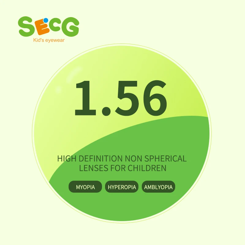 เลนส์ออปติคอลมองเห็นเดี่ยวชัดเจน1.56กำหนดได้เองป้องกันรังสียูวีสายตาเอียงสายตาสั้นสายตายาว