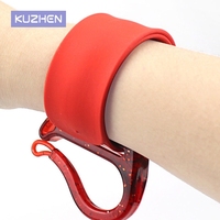 1Pcs Rubber Band Storage Wrist Strap Braiding Hair Ring Bracelet Perm Salon Stylist Barber Hair Accessories Rubber Band Holder