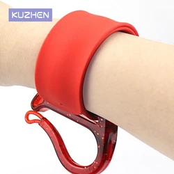1Pcs Rubber Band Storage Wrist Strap Braiding Hair Ring Bracelet Perm Salon Stylist Barber Hair Accessories Rubber Band Holder