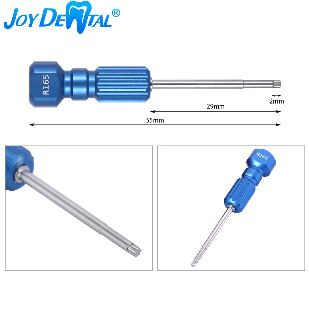 أفضل أدوات التثبيت السني المُعقَّمة: Joydental Screwdriver لمحترفي المختبرات السنية