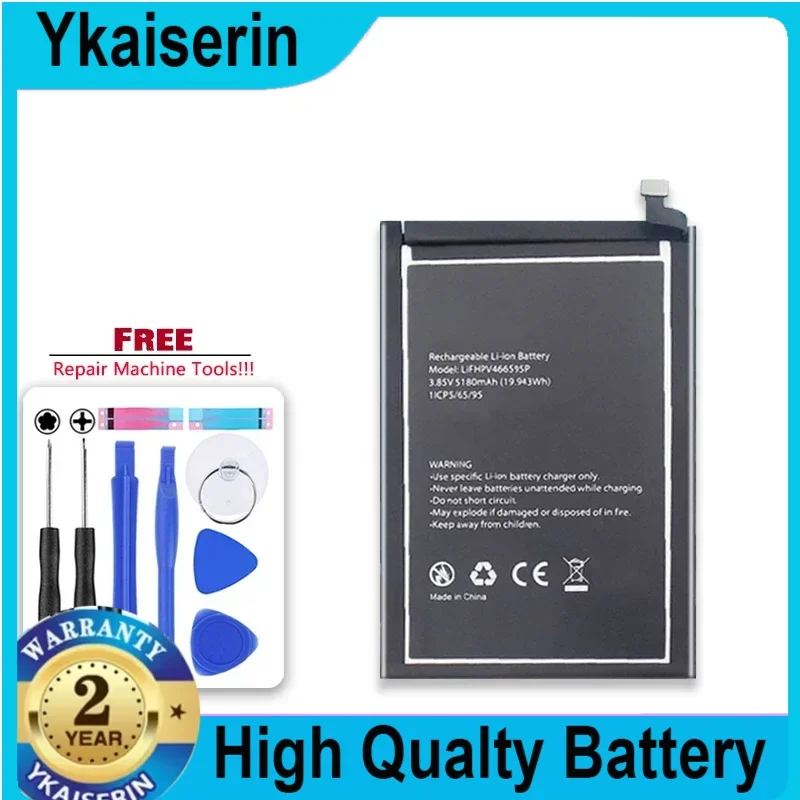 5180mAh Replacement Battery LIFHPV466595P for Blackview OSCAL C80 Portable Batteries for Cell Phones Warranty + Track Code