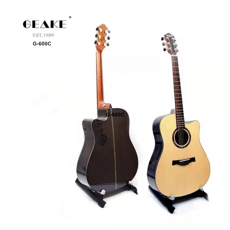 

G-600C Geake Brand Chinese Factory Acoustic Guitar&Acoustic Electric Guitar