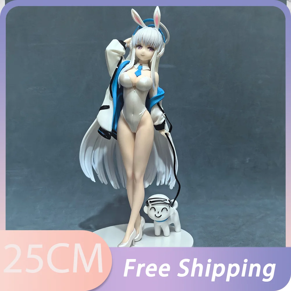 Spot 25cm Animation Anime Beautiful Girl Blue File Noah Leading Rabbit Girl Boxed Hand Model