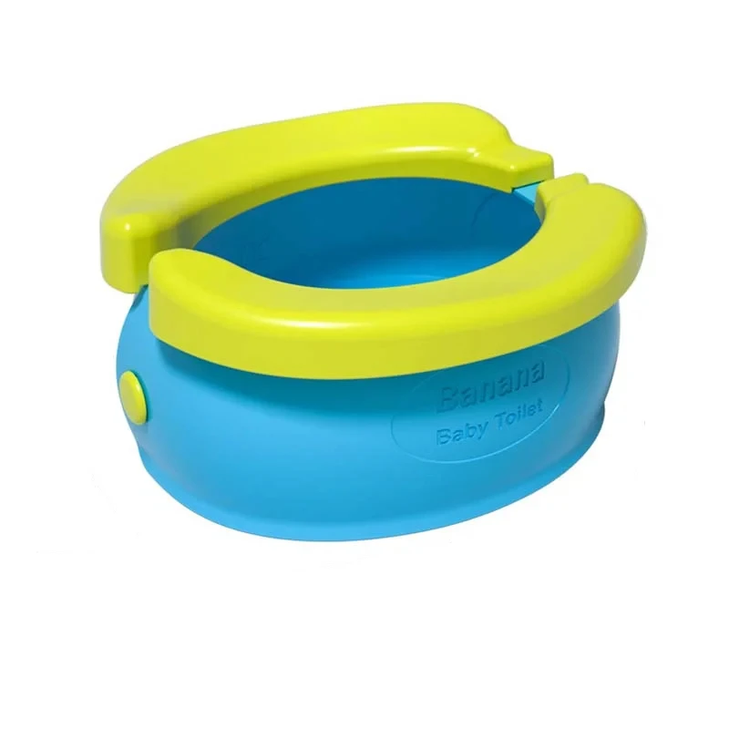 Pot de voyage portable pliable pour bébé, siège d'entraînement pour enfants, siège de toilette facile à nettoyer, garçons et filles, cadeau d'anniversaire