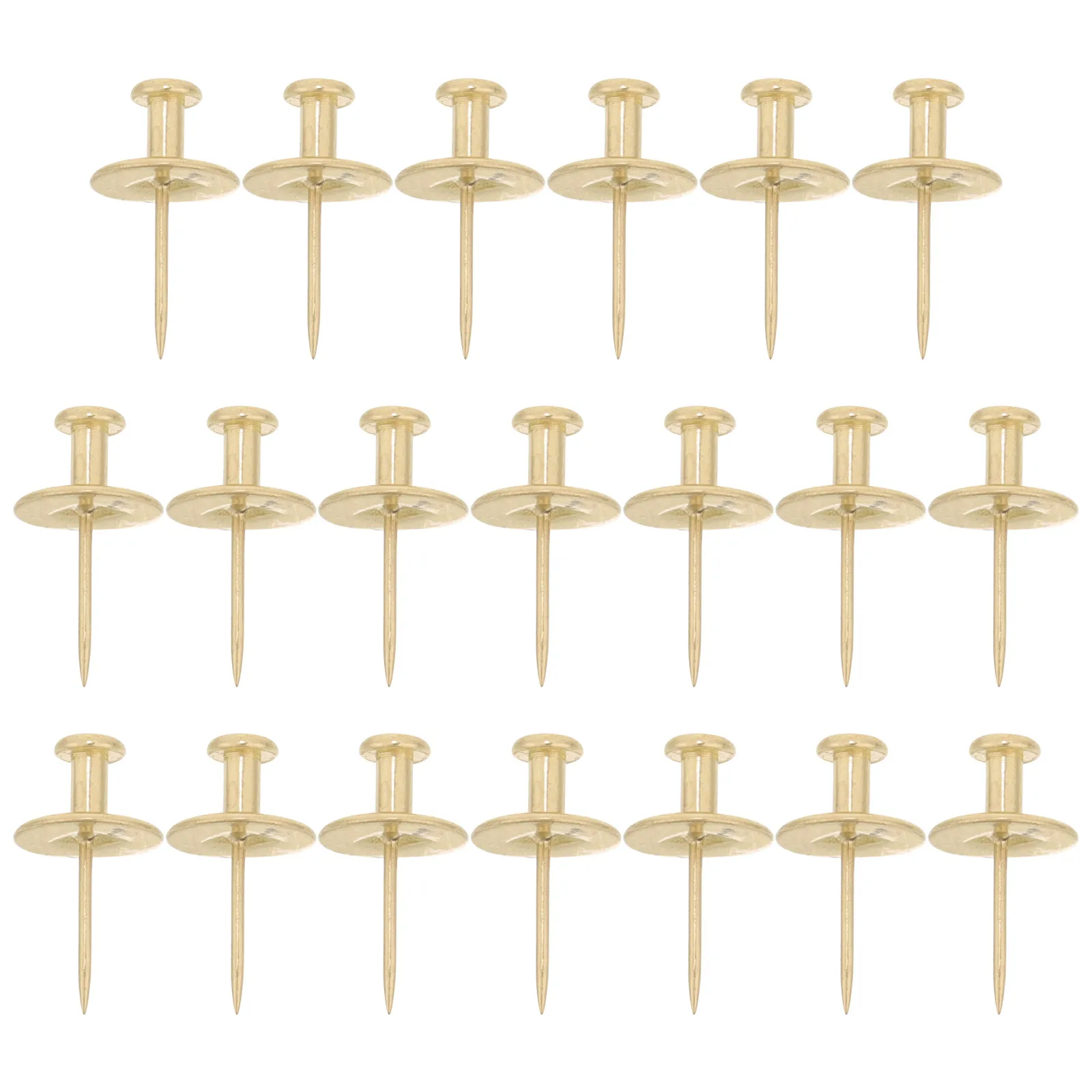 20Pcs Zinc Alloy Picture Hanging Pins Heavy Duty Thumb Tacks for Photo Frames Wall Art Decor Keys Documents Stylish Multi