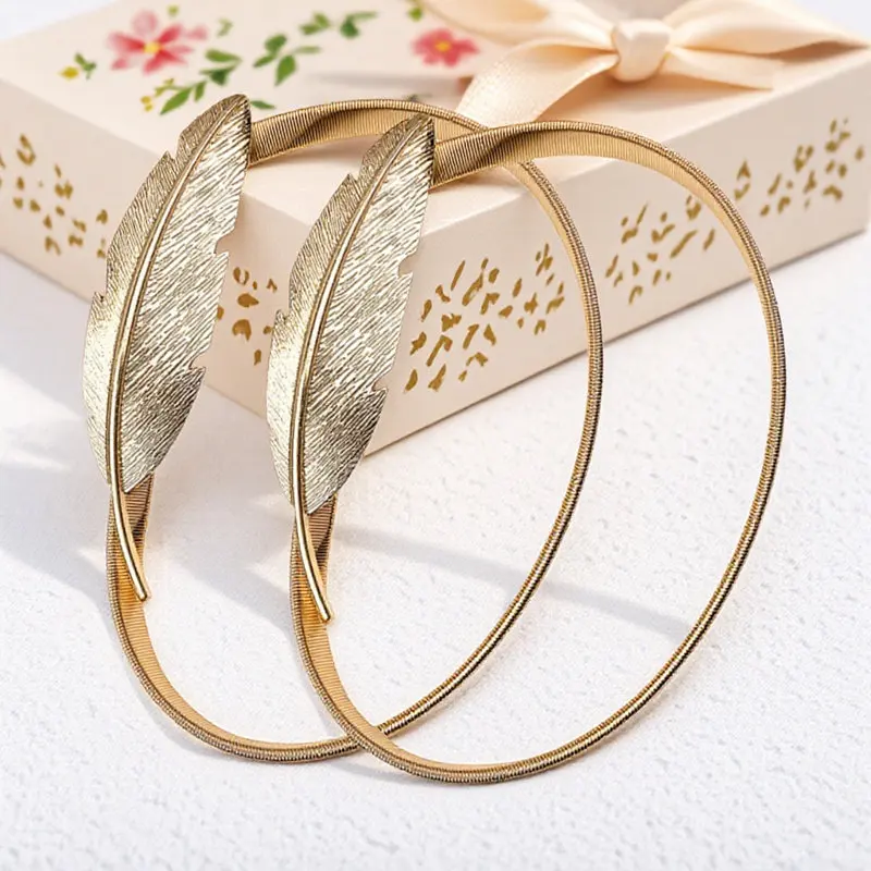 2Pcs Alloy Curtain Tiebacks Elegant Decorative Curtain Holdbacks for Living Room Kitchen Home Office Coffee Shop Sheer Thick
