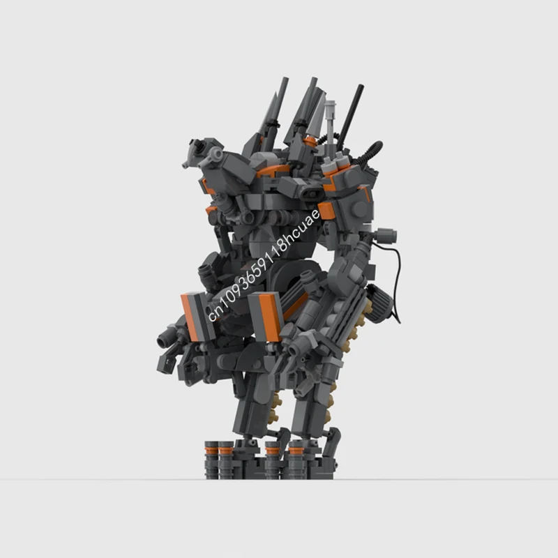 

663pcs MOC District 9 Mech-Prawn Building Blocks Construction Christmas toy Gift Hands-on ability up DIY Education Constructing