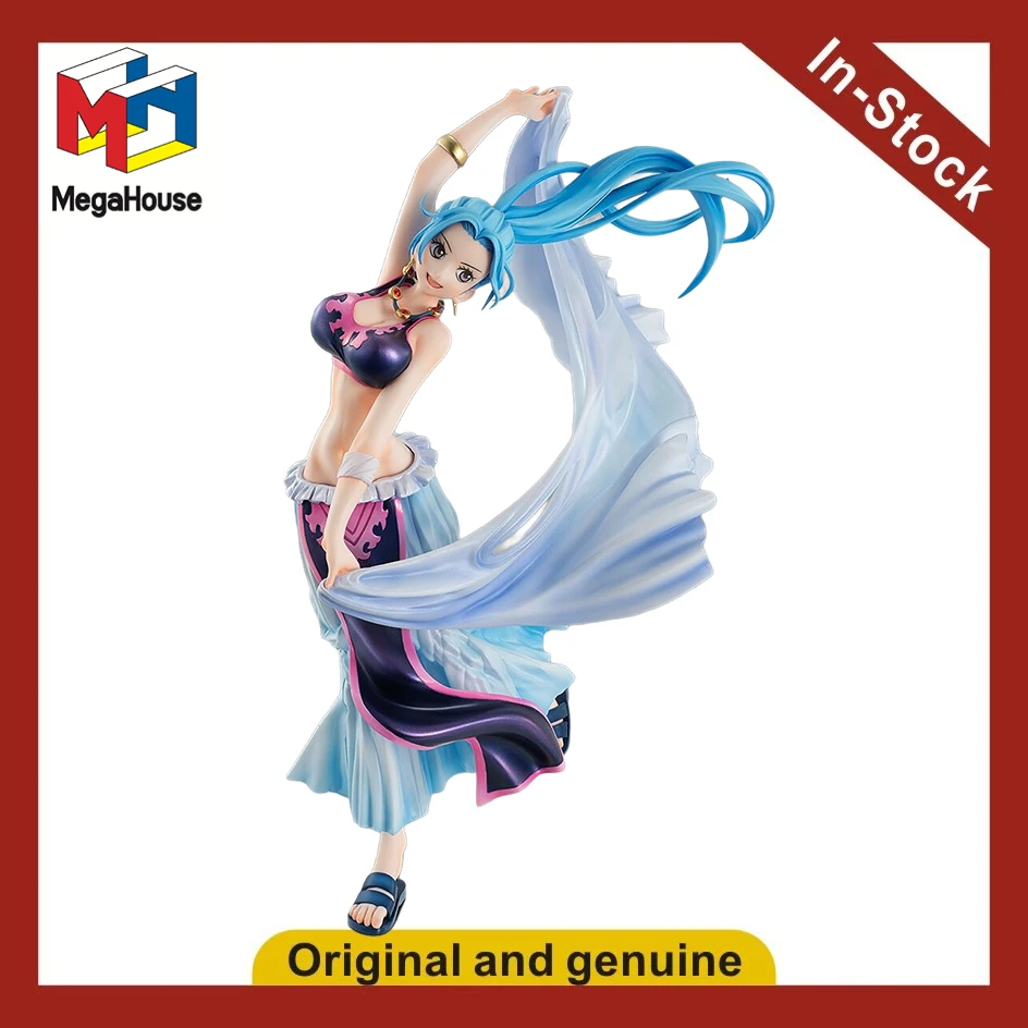 

【UA】 Оригинальная фигурка MegaHouse Portrait of Pirates "Playback Memories" Neptune Nafirutali Vivi, аниме-модель, игрушка, подарок
