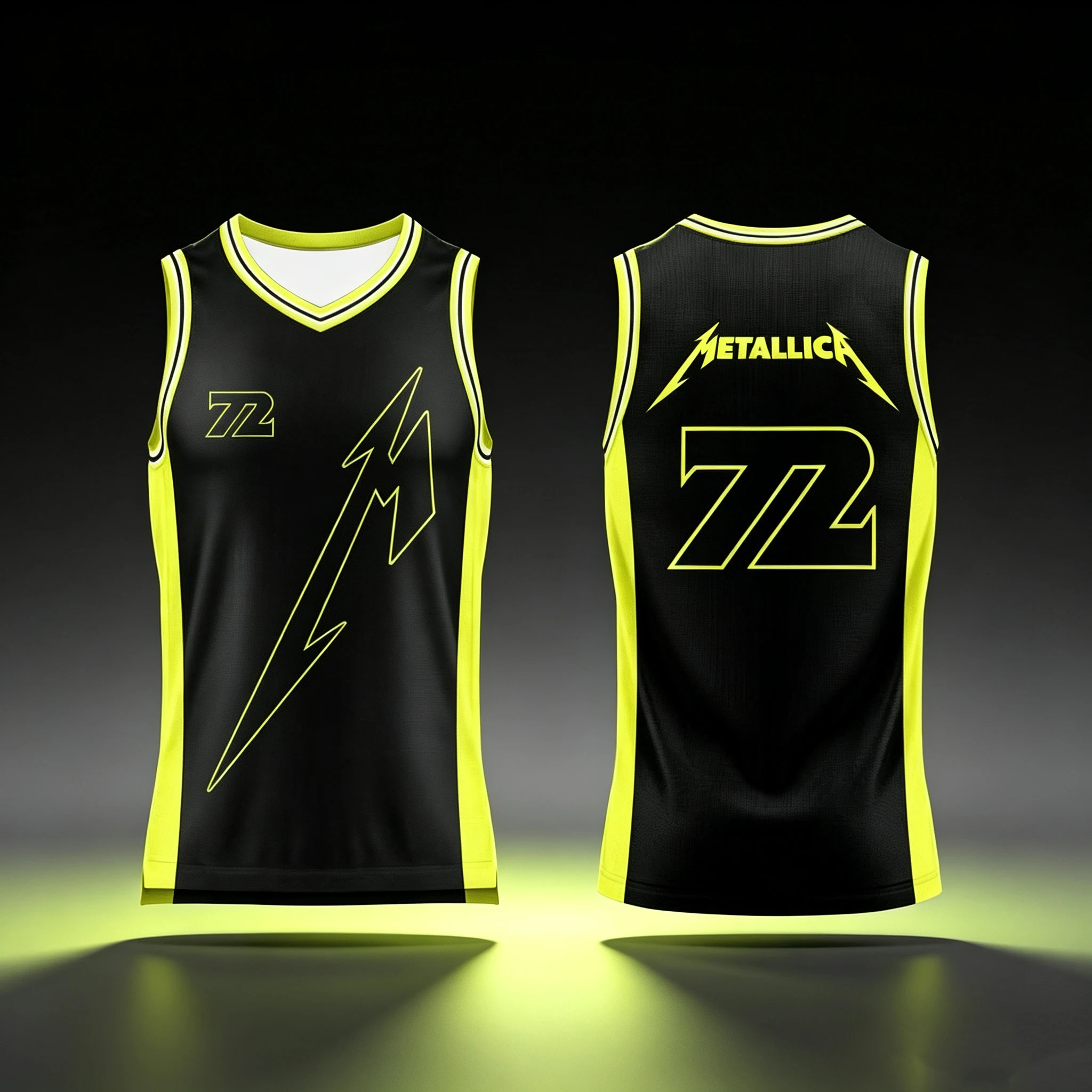 Metallica M72 World Tour 2026 Basketballanzug Sommerweste Portland Familien-Partnerlook Atmungsaktives Outdoor-Sport-T-Shirt – Detail 3