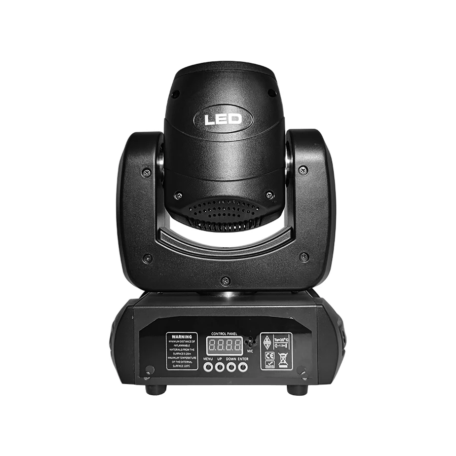 100W LED Moving Head Light DJ Light Stage Lighting with Beam GOBO 8 Faceted Rotating Prism Super Bright DMX Voice Controlled  fo