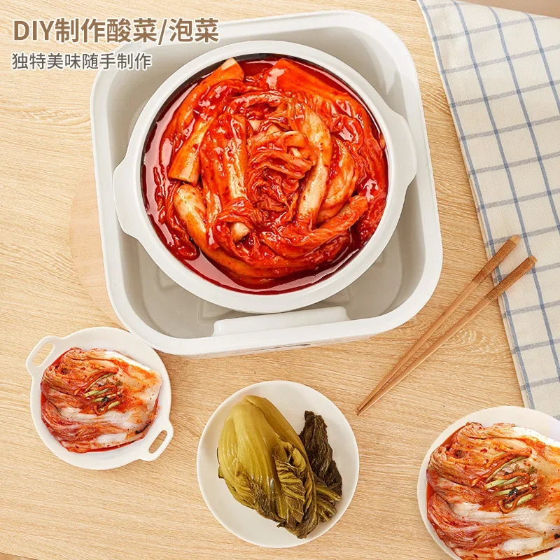 4L ต้มโจ๊กไฟฟ้ากันน้ำได้ความจุมากหม้อเซรามิกน้ำดีห้าถ้วยสตูว์อัตโนมัติใช้ในครัวเรือน