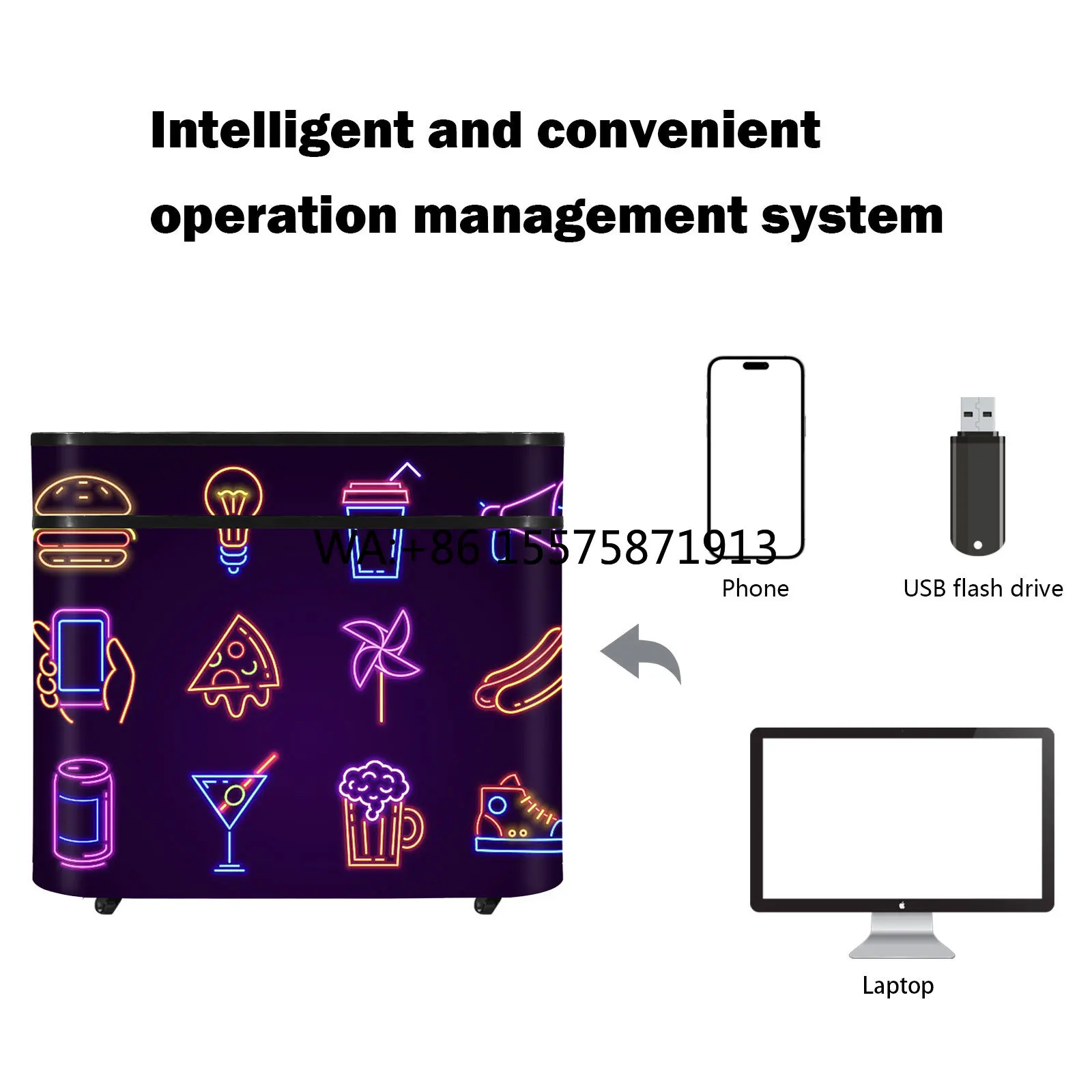 Qray Factory Direct Custom Indoor/Outdoor IP65 Mobile Facade Portable Led Video Wall Top Dance Dj Table Booth Led Screen Display