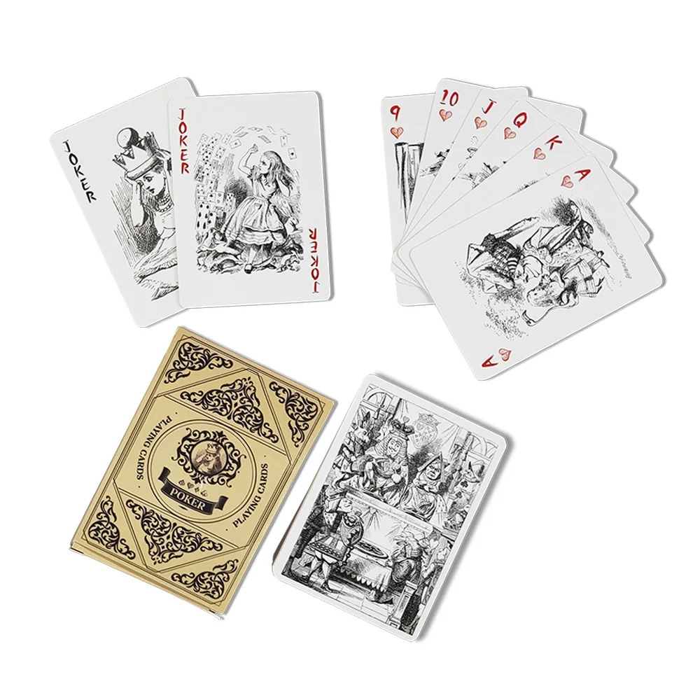 

64x89mm Vintage Deck of Cards Playing Cards Poker Game Family Gathering Entertainment Board Game