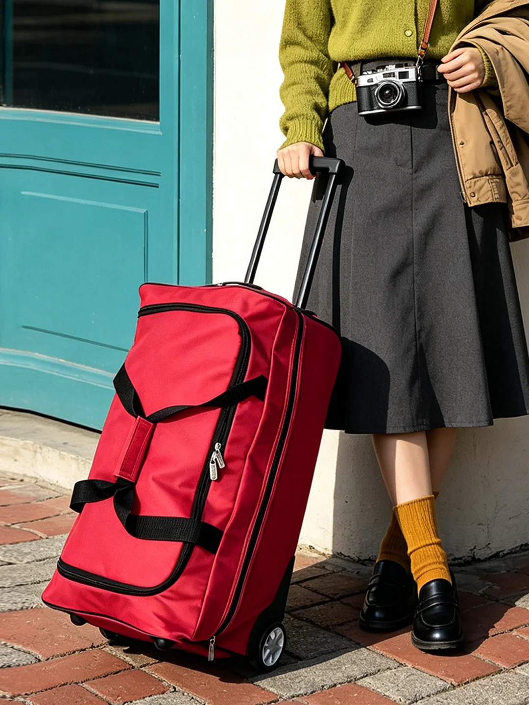 nouvelle-valise-en-tissu-oxford-2026-20-pouces-grande-capacite-sac-de-voyage-leger-a-roulettes-pour-courts-sejours-ideal-pour-les-jeunes-voyageurs