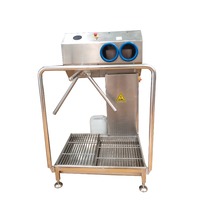 Food Workshop Worker Sanitation Station Shoes Washing Machine Hand Washer Disinfection Hygiene Cleaning Station
