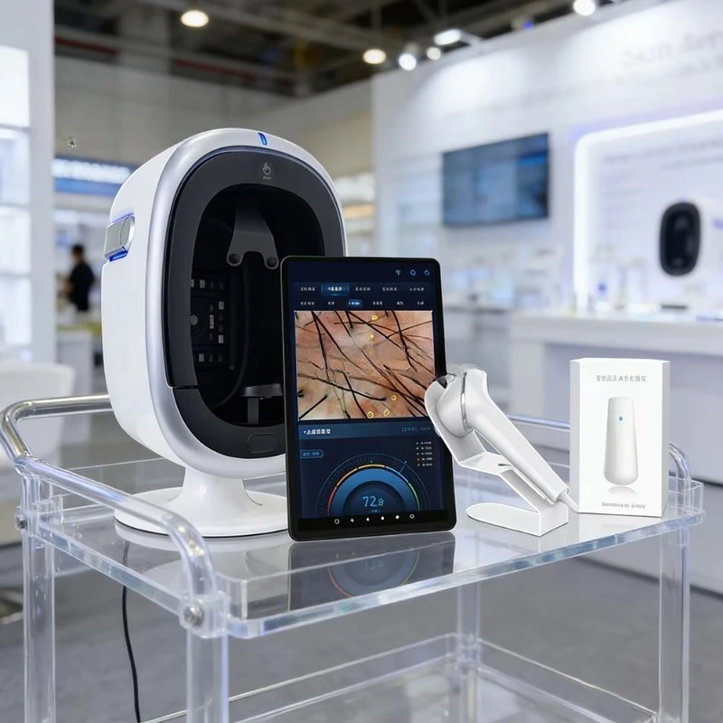 

2 in 1 Skin Analyzer + Scalp Analysis Machine