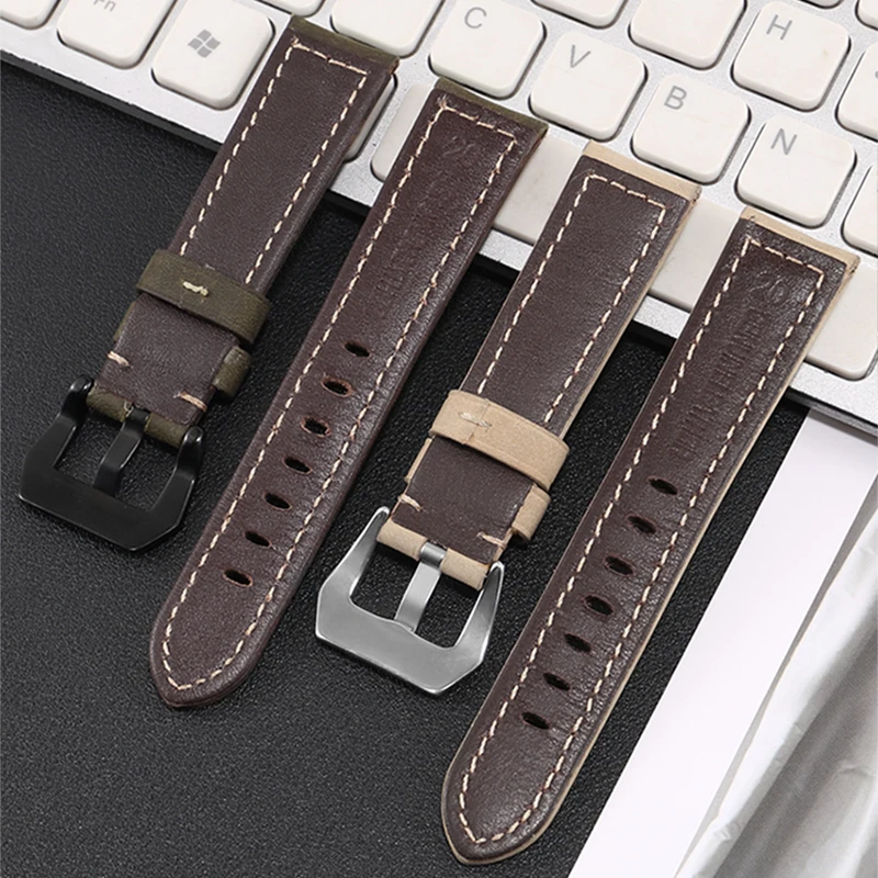 

Flat And Straight Interface Frosted Leather Watchband Substitute Planet Series OMEGA SWATCH accessory 20mm