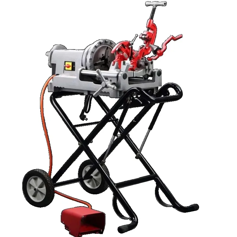 

BSPT/NPT STT50D Thick-Wall Gi & HSS Threaded Pipe Threading Machine for Plumbing And Construction