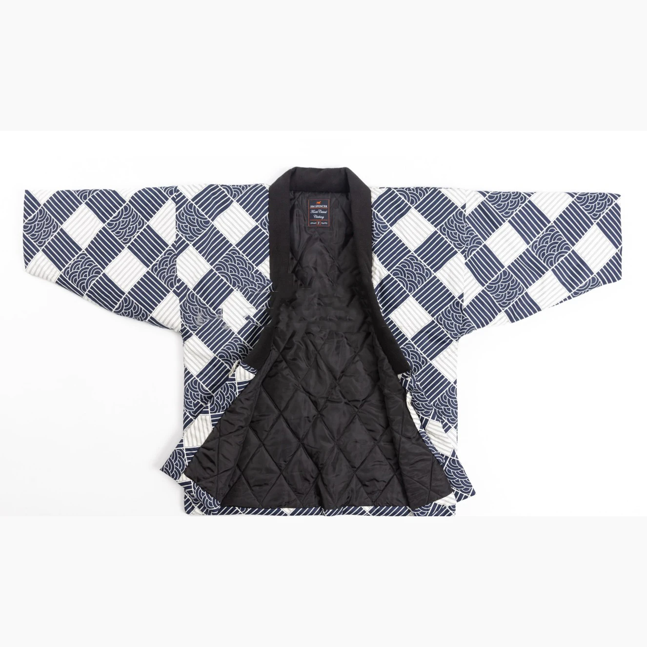 2025NEW الشتاء البحرية اليابانية التقليدية الساموراي كيمونو للرجال البالغين يوكاتا القطن الاستحمام رداء Hekoobi ساونا ارتداء Homewear #6