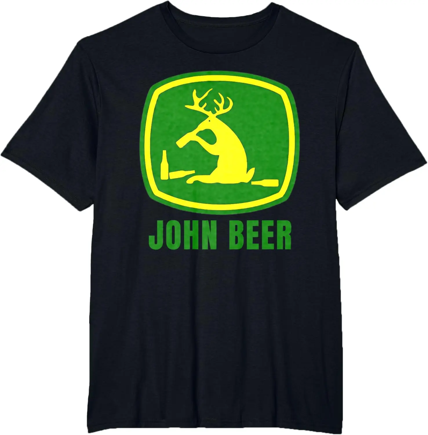 

John Beer Графический принт Летние элитные брендовые хлопковые мужские и женские футболки с короткими рукавами Уличная модная одежда