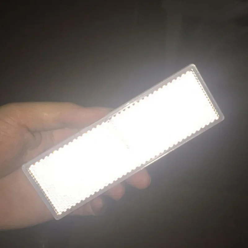 Safurance Fahrrad-LKW-Anhänger, Auto, reflektierender Reflektor aus Kunststoff, reflektierender Reflektor aus Kunststoff, Nachtsicherheitswarnungsaufkleberband