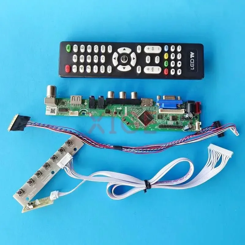 For B133XW01 V0/V1 B133XW02 V0/V1 Laptop Screen 40-Pin LVDS HDMI+VGA+AV+USB Analog TV 13.3