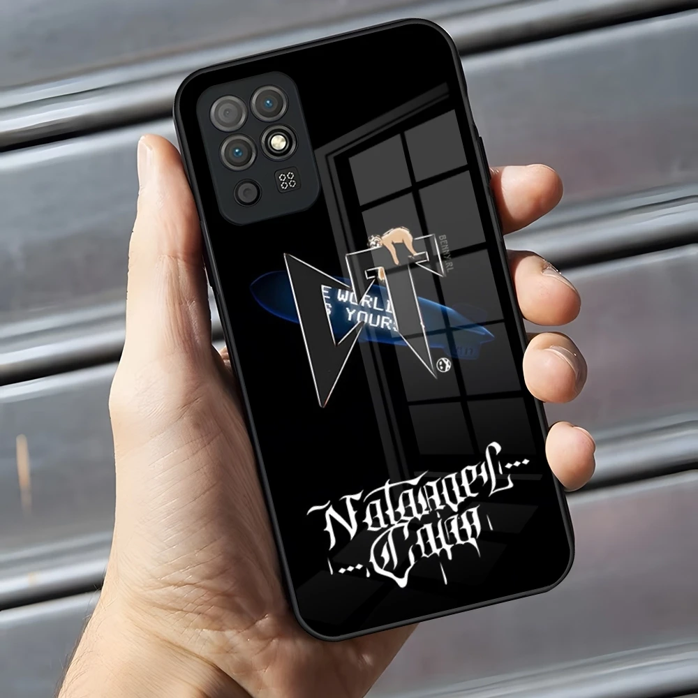 

Raper Natanael Cano logo Phone Case For Samsung S24 23 A54 S21 S22 Ultra A 42 32 52 51 Note 23 S10 E Plus S20 FE Pro A12 glass c
