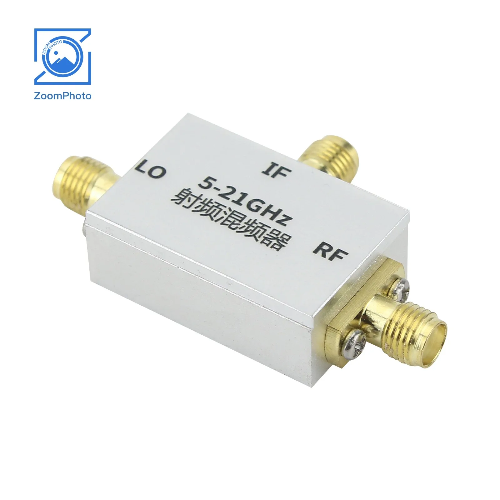 Mezclador de frecuencia RF de 5-21 GHz Convertidor de frecuencia arriba y abajo Mezclador de banda C/X/KU Accesorio RF con conector SMA-K