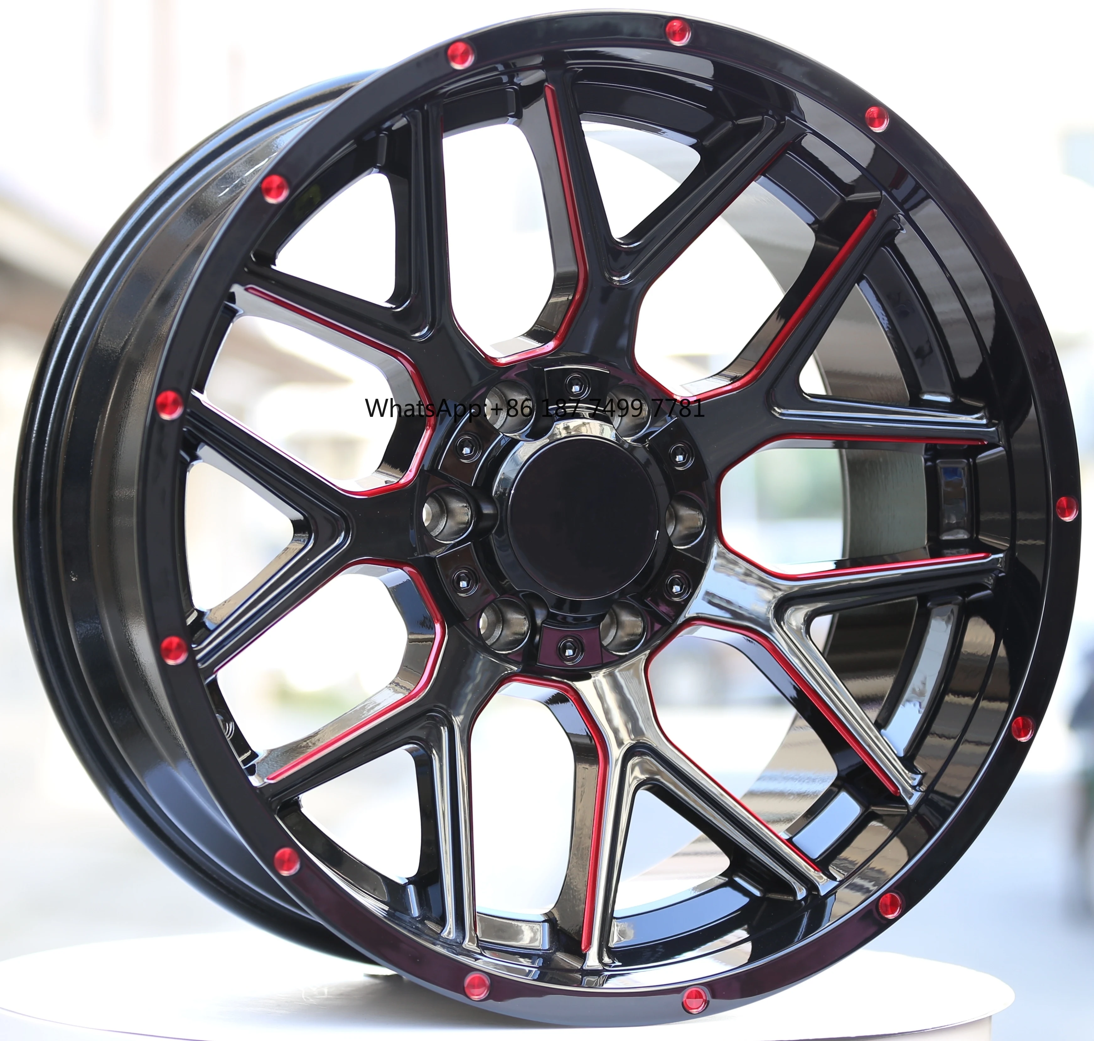 

20-22 Inch Concave Aluminum Alloy Modified Wheel Hub 6x135 6 X139.7 for Pickup & SUV Off-Road Vehicle Upgrade