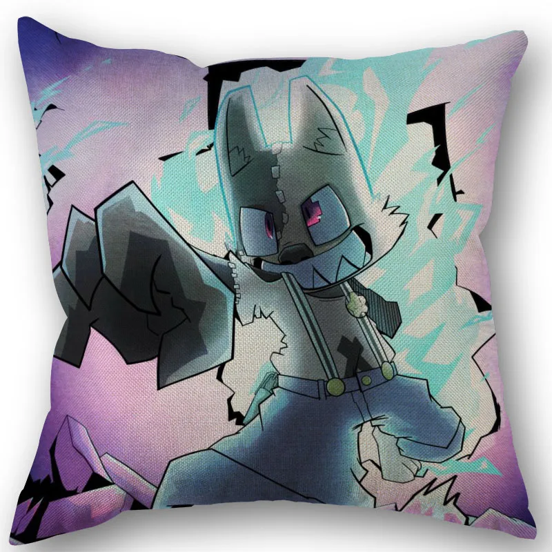 45X45cm Pillow Cover Gleipnir Anime Square Zipper Cotton Linen Pillow Cases Bedroom Home Wedding Decorative Pillowcase 0110