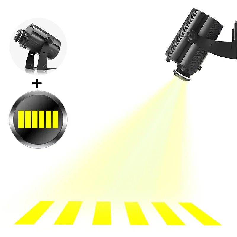 LED100W Ip65 Outdoor Gobo Projector Light 200W Customize Logo Floor Projector Light Korea KC CE Certification