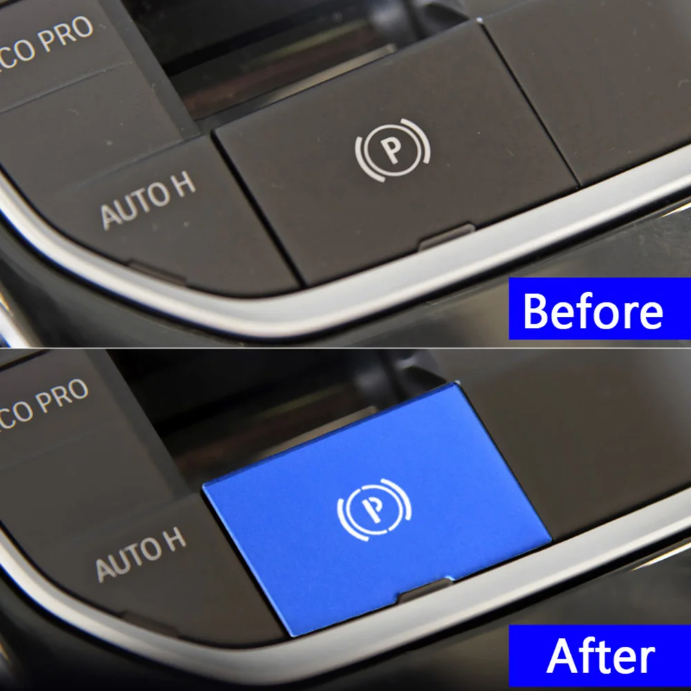 Car Button Cover Trim For Vehicle Front Interior Replacement 1 Pcs Accessory Aluminum Alloy Hot Sales Parts  Car