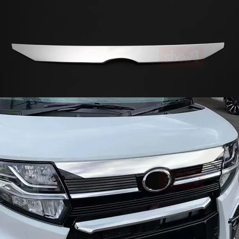 1PCS High Grade Stainless Steel Chrome Accessories For DAIHATSU 2019 TANTO CUSTOM LA650/660S FRONT EMBLEM COVER Logo GRILLE TRIM