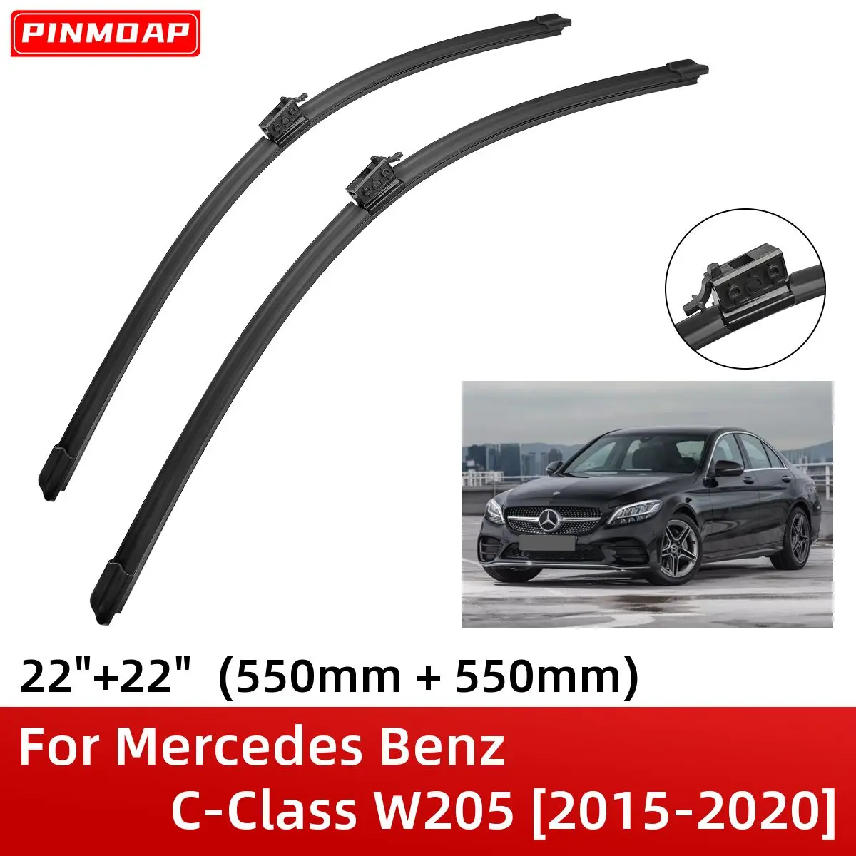 For Mercedes Benz C-Class W205 2015-2020 22\