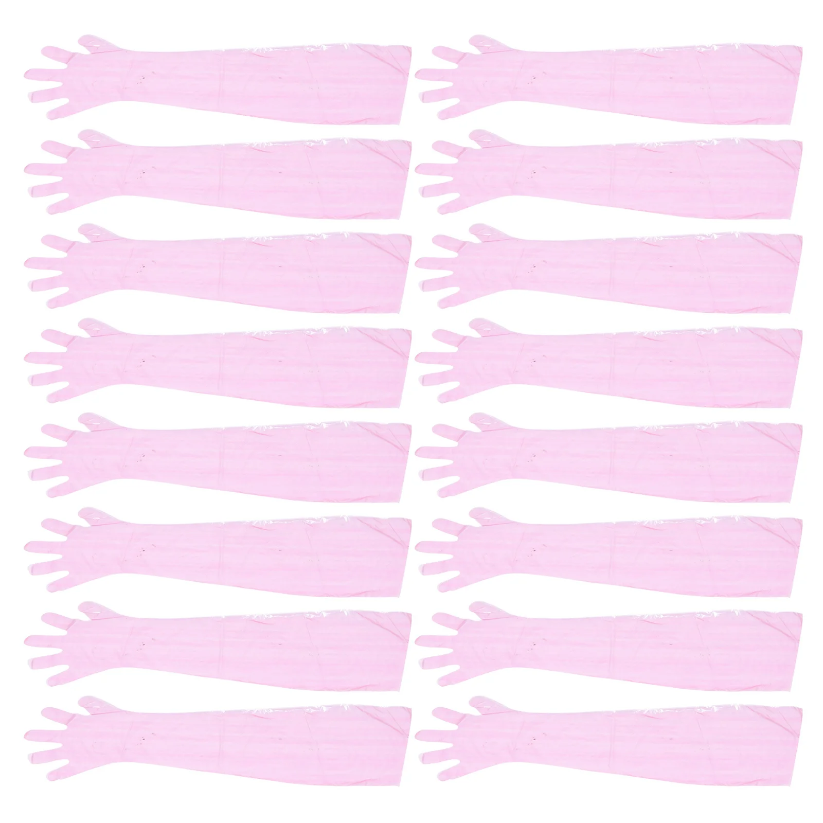 

50pcs Lambing For Animal Delivery Disposable Plastic Gloves Long Arm Protection Midwifery Supply Veterinary Use Portable