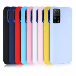 Silicone Candy TPU Simple Cover Phone Case For Xiomi Redmi 10 Case Redmi 9C Nfc 9A 10C Redmi Note 9 9s 10 10s 11 11s Pro Case