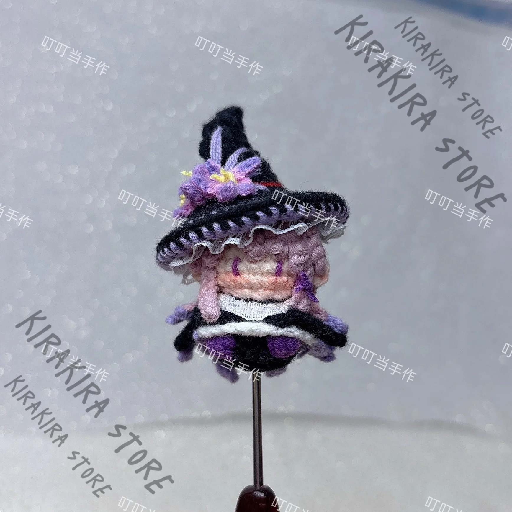 

Honkai: Star Rail The Herta Purely Hand-crocheted Student Pendant Keychain Hanging Drop Ornaments Hallowmas Christmas Gifts