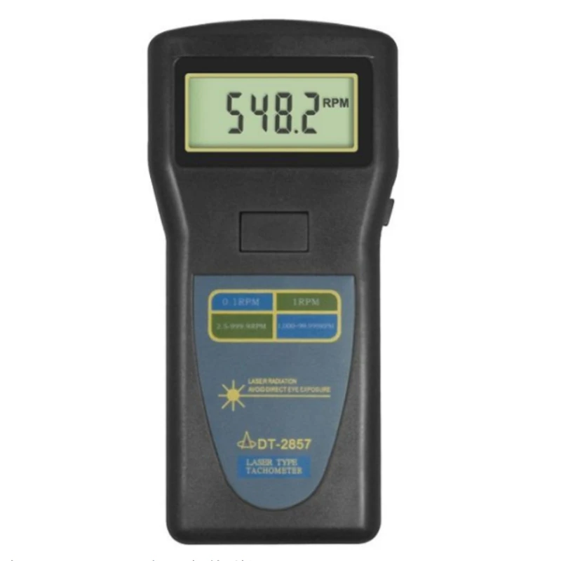 DT2857 Digital Tachometer Non-Contact Laser Photo Tachometer Surface Speed Tester Auto Meter