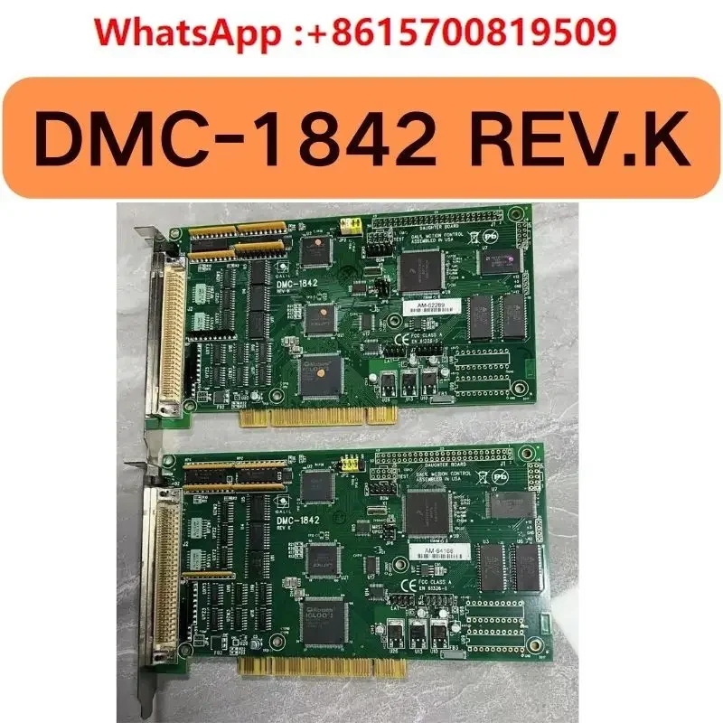 The second-hand DMC-1842 REV.K motion control card tested OK and its function is intact