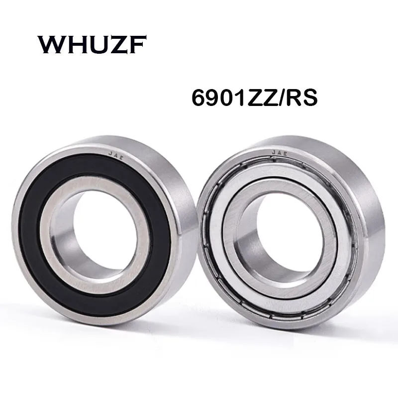 

подшипники 베어링 6901 Bearing 12x24x6mm Ball Bearing ABEC7 Hobby Electric RC Car Truck 61901 2RS Ball Bearing 6901RS Bearing