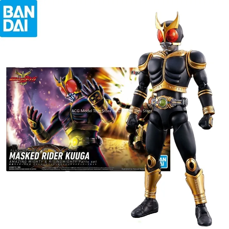 In Stock 100% Original Bandai Tokusatsu FRS Masked Rider Kuuga Amazing Mighty Assembled  Anime Action Figure Collection Toy Gift