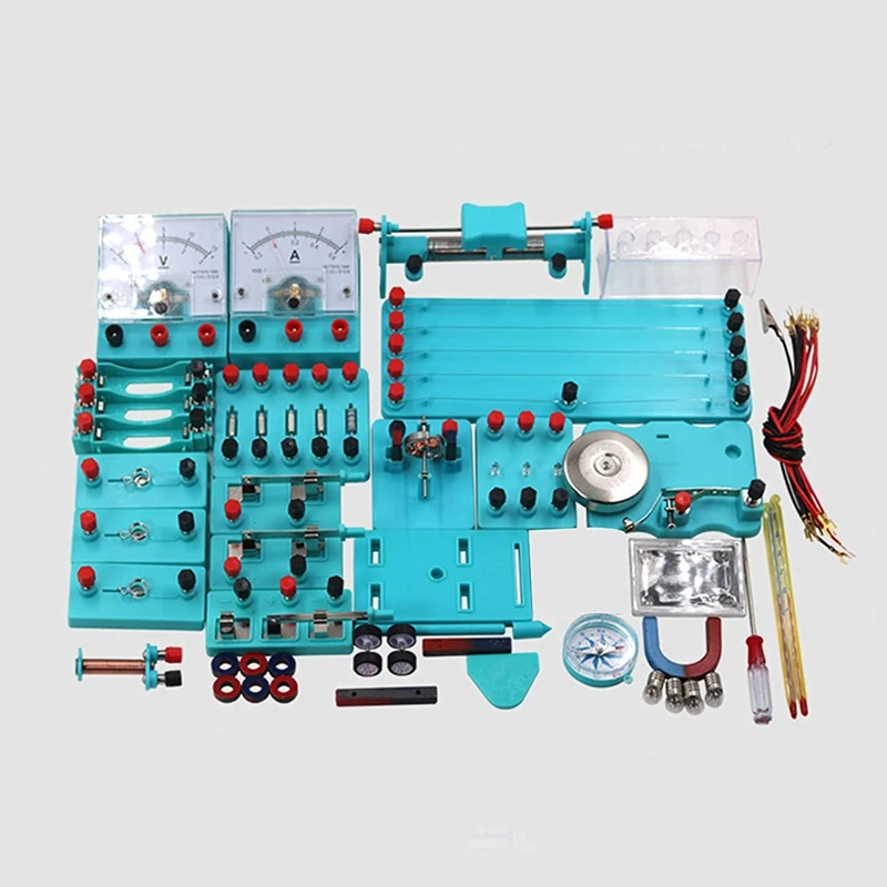 Kinderen Elektriciteitscircuit Leren Kit Physics Experiment Kit Basis Educatieve Abs Elektriciteit Magnetisme Leren