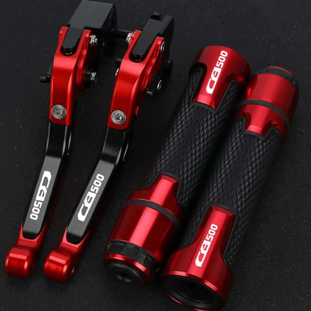 

For Honda CB500X/CB500F/CB 500 X/F CB500X CB500F 2013-2021 2020 7/8"22mm Handlebar Hand Grips ends Foldable Brake Clutch Lever