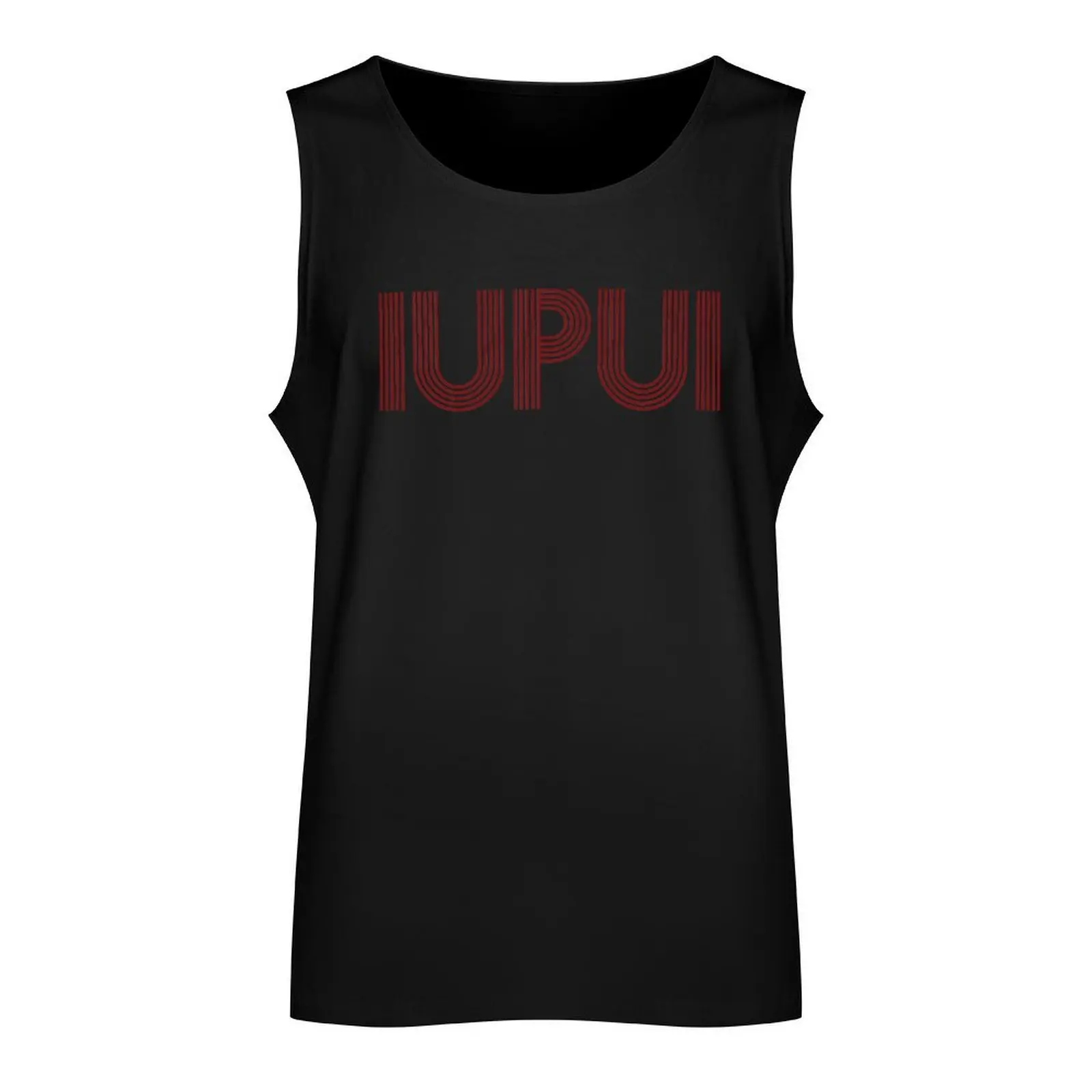 iupui 6 Tank Top clothing men basketball clothing anime top Fitness men clothing