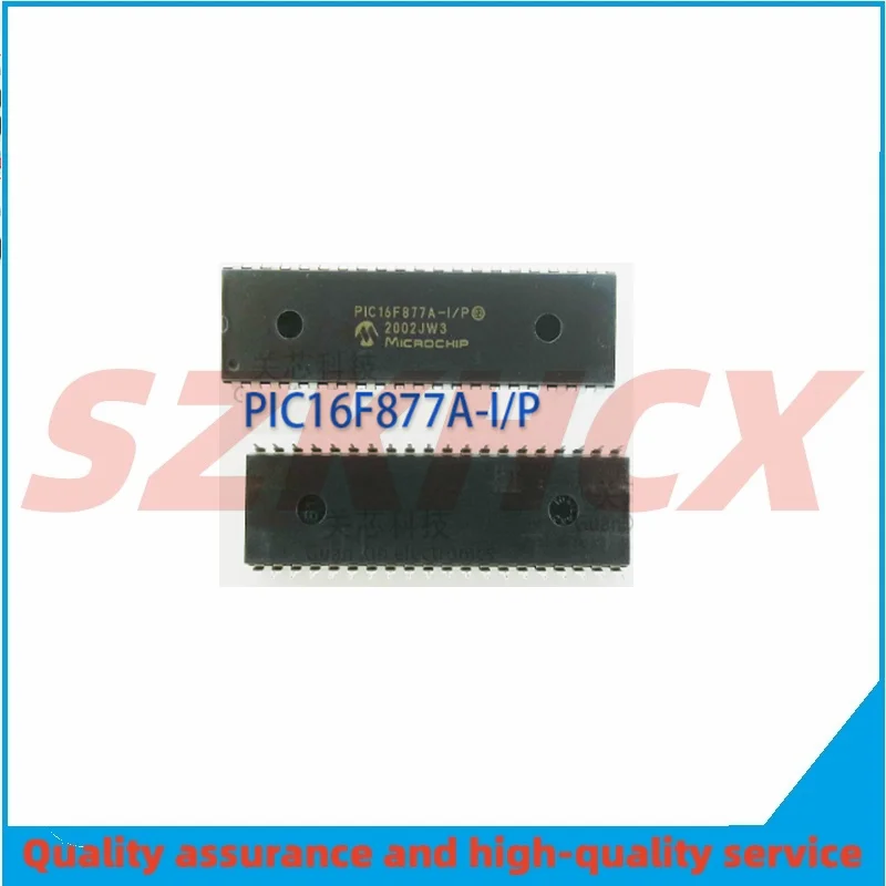 1PCS/LOT  NEW PIC16F877A-I/P DIP-40 Original MICROCHIP Microcontroller MCU PIC16F877A-I/P PIC16F877A I P 16F877A In Stock